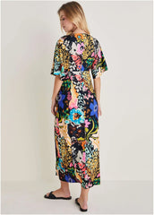 Twist Front Maxi Dress Viva La Vida