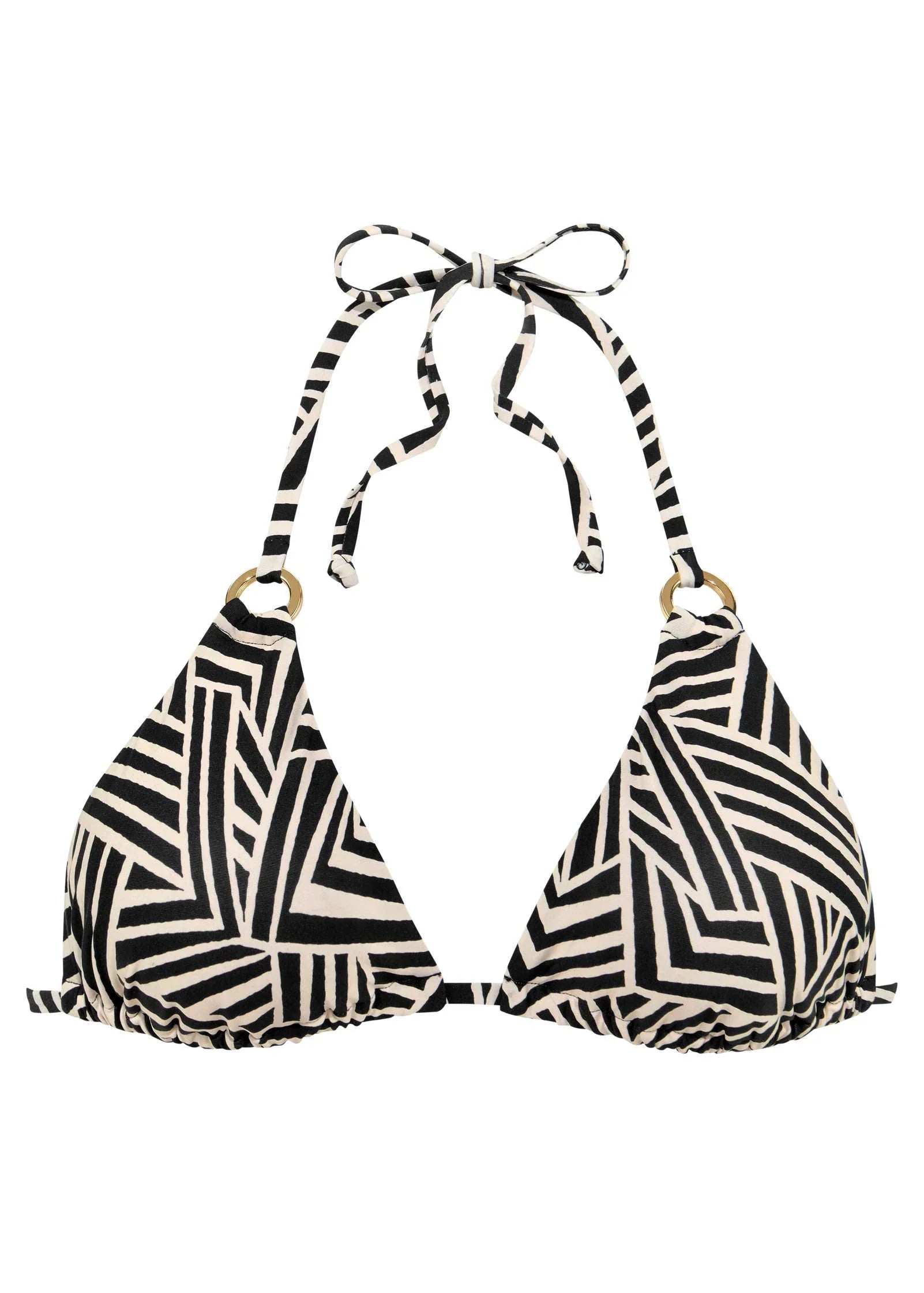 Ring Triangle Top Zig Zag Tribal