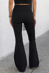 Daily Dash Black Flare Leggings