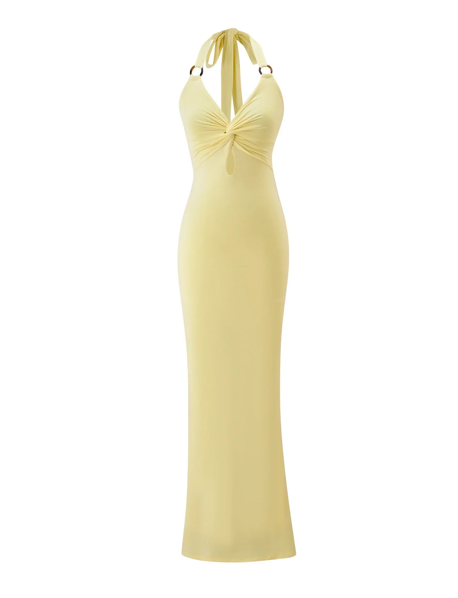 ZENEVA MAXI DRESS LEMON