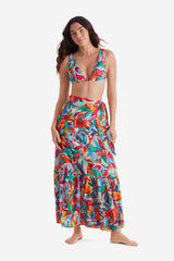 Cove Wrap Skirt Radiant Floral