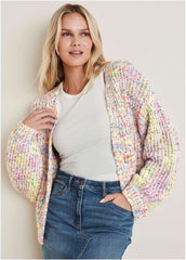 Multi Color Cardigan Multi