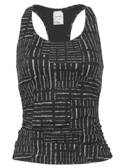Ruched Racer Back Tankini Top Off The Grid