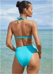 Santa Cruz Push Up Triangle Top Aqua Reef