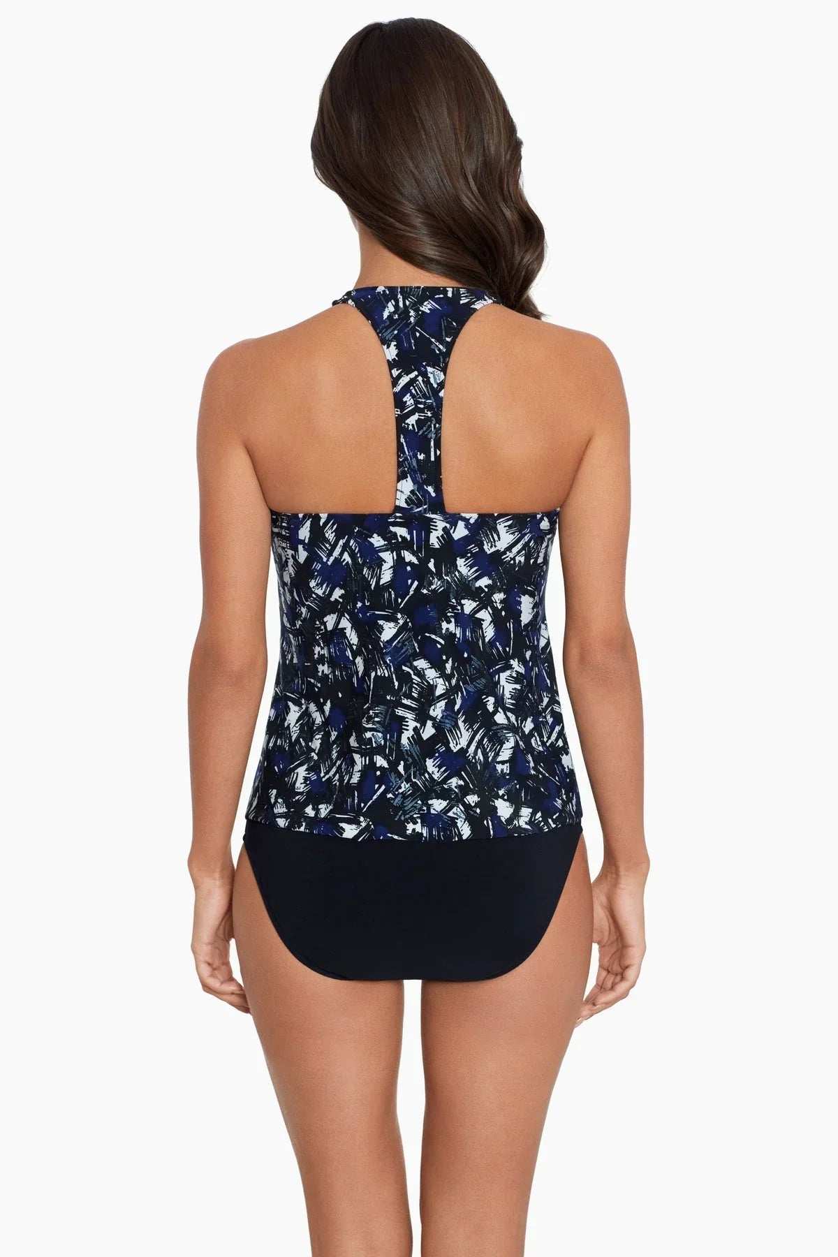Taylor Tankini Top in Blueprint