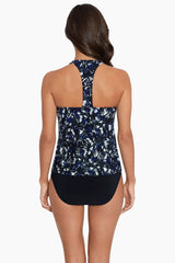 Taylor Tankini Top in Blueprint