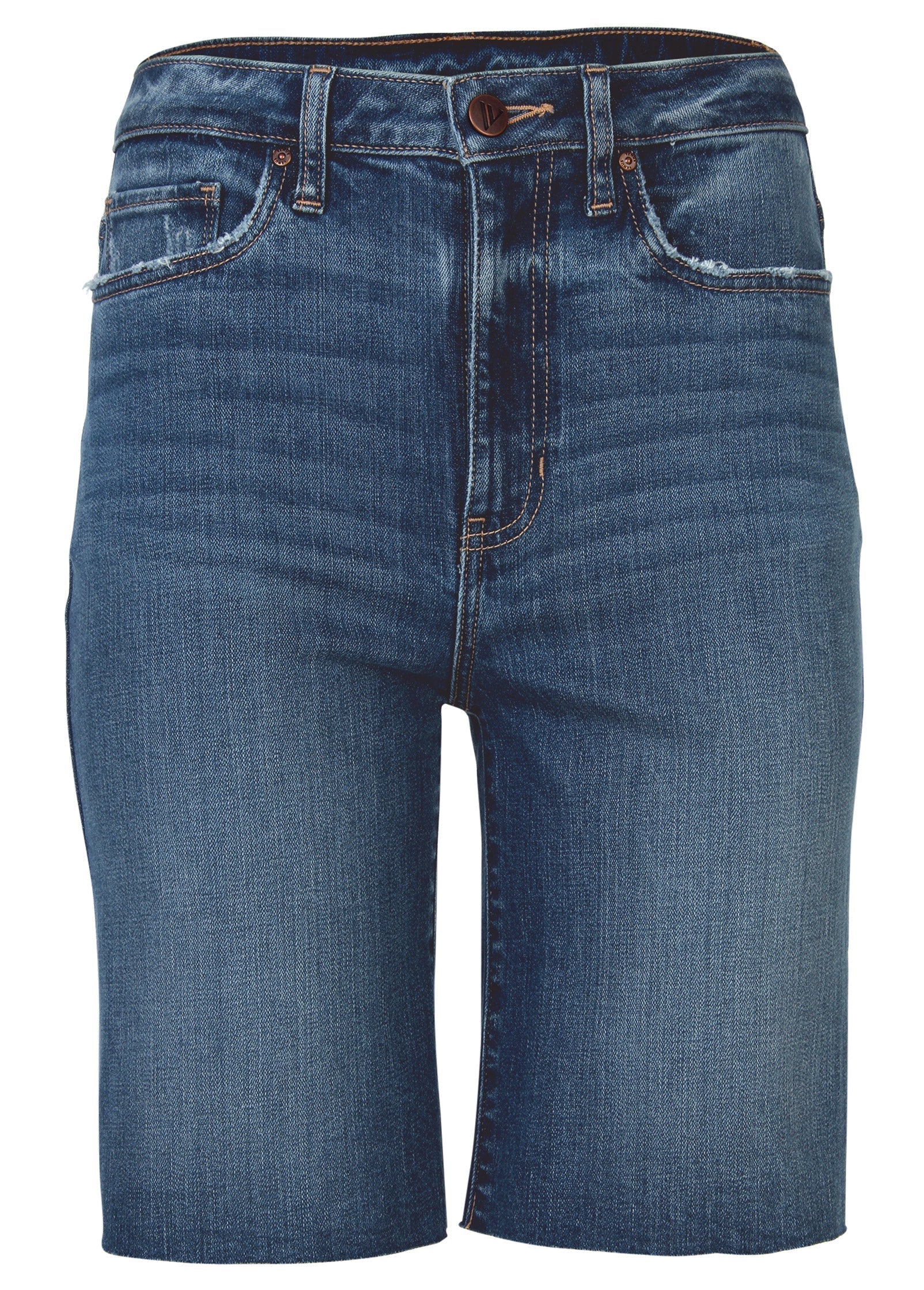 Brooke Denim Bermuda Shorts Medium Wash