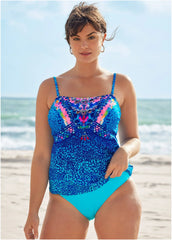 San Juan Bandeau Tankini Top Timeless Treasure