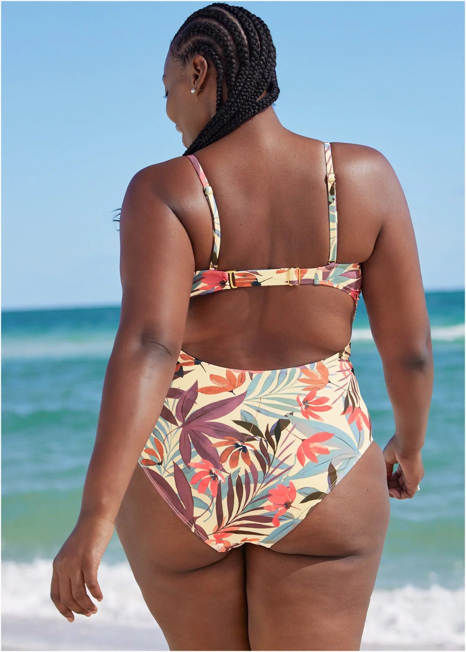 Bold Bandeau One Piece Tropic Chill