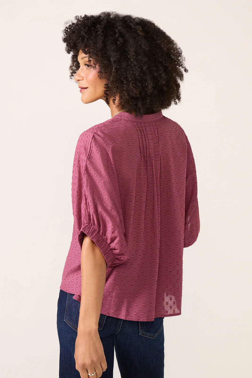Mandarin Collar Top