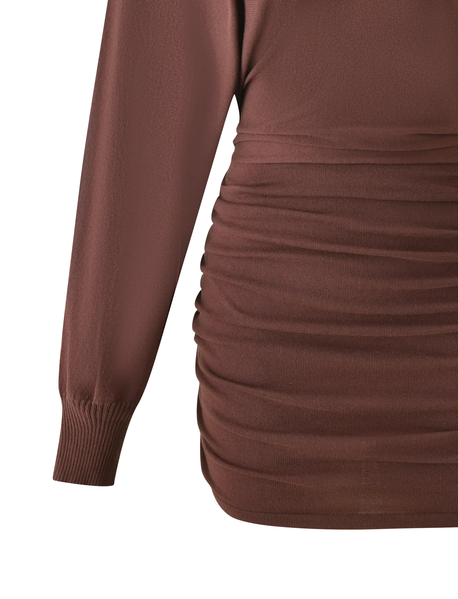 JANINE MINI DRESS CHOCOLATE