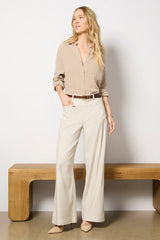Joelle Stretch Linen Trouser