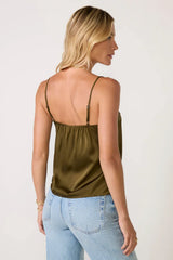 Juliette Lace Pintuck Cami