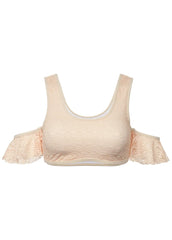 Crochet Cold Shoulder Top Brazilian Sand