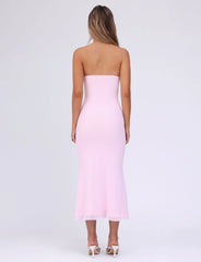 LILLIAN DRESS PINK BABY PINK