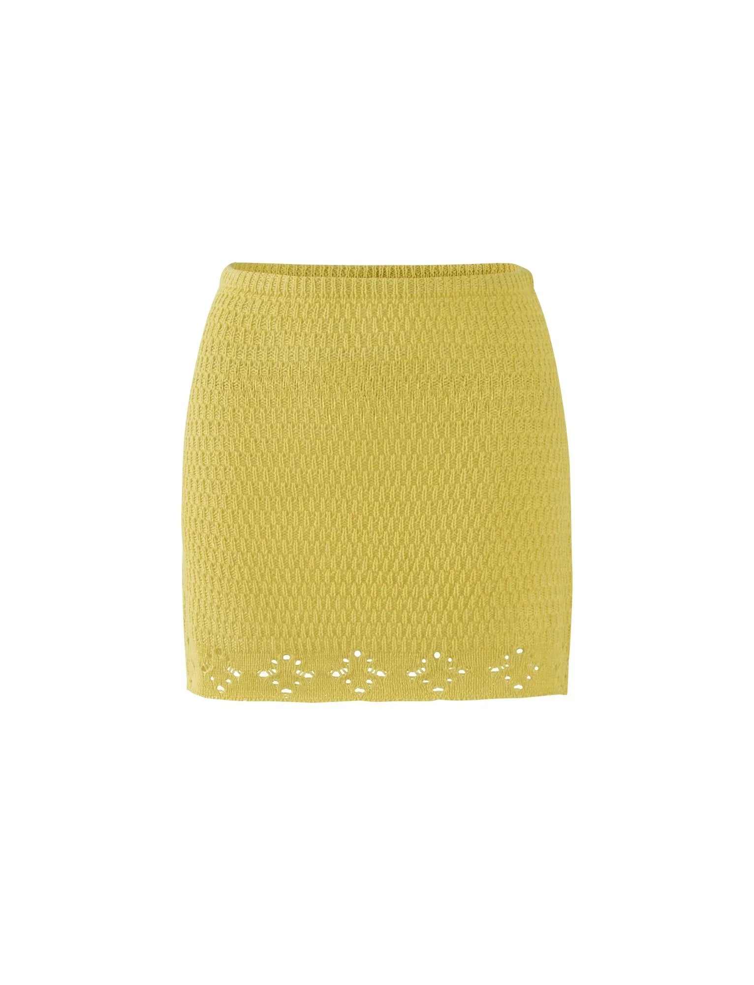 JANAI SKIRT YELLOW LEMON