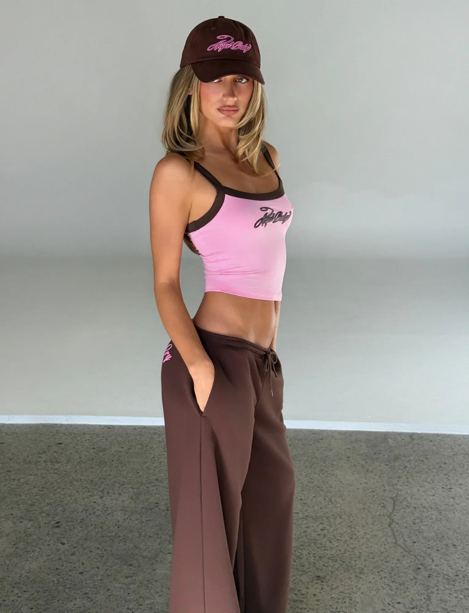 MERRYN TRACK PANT CHOCOLATE