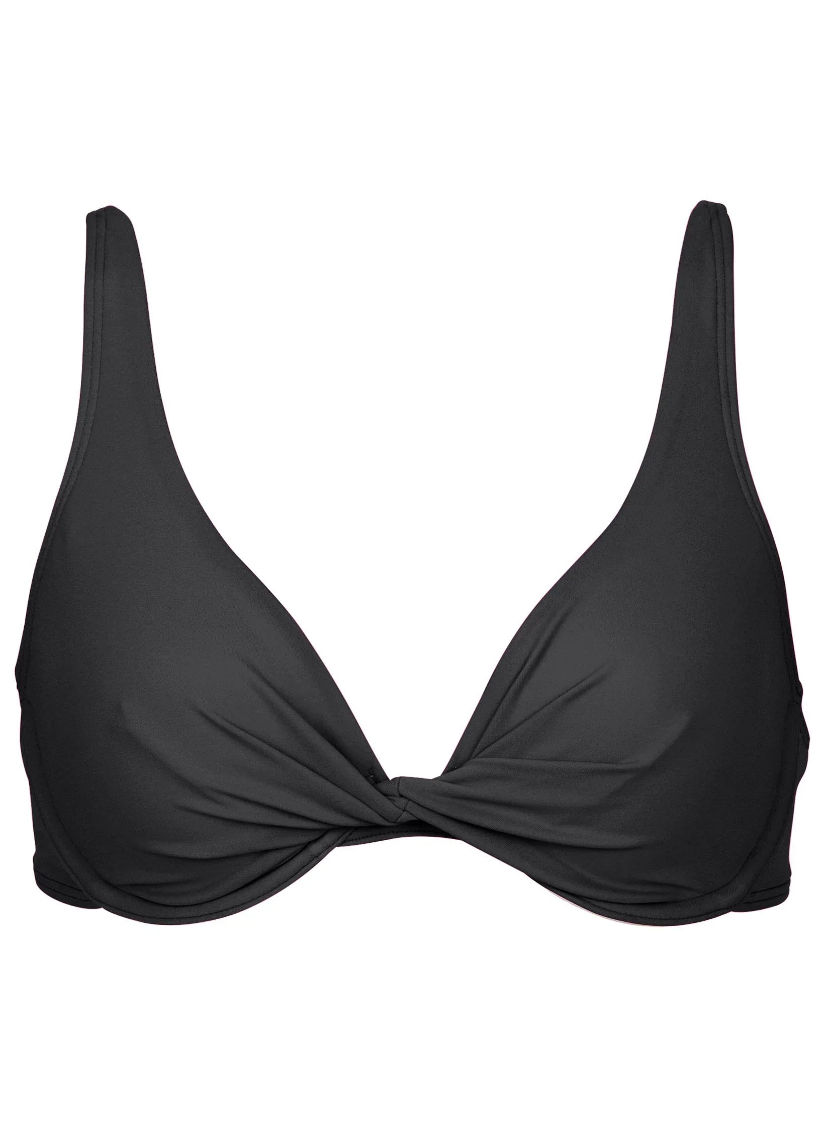 Antigua Twist Bikini Top Jet Black
