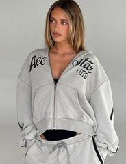 PAYTON HOODIE STONE