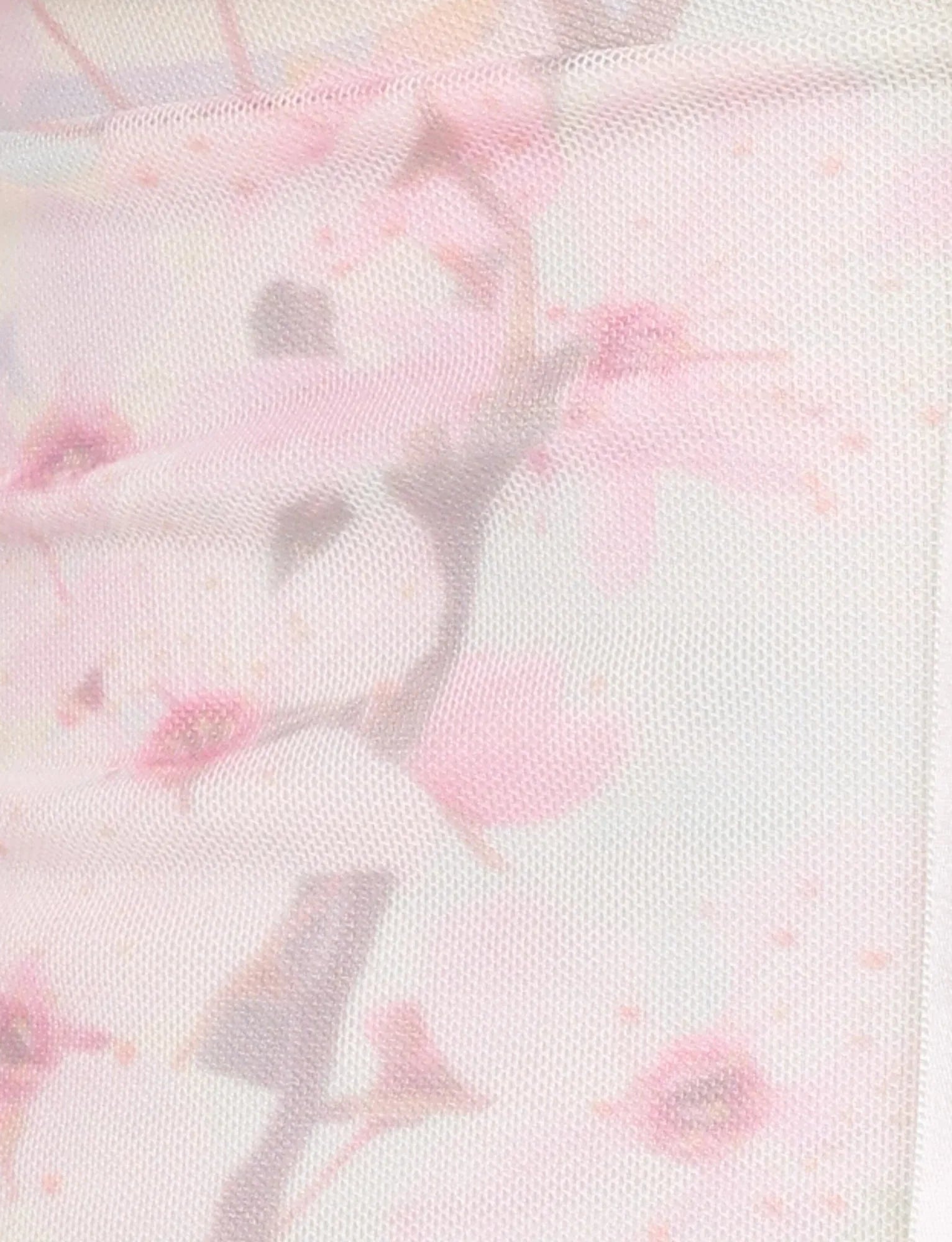 LONIE TOP NEUTRAL FLORAL WASHED CHERRY BLOSSOM