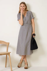 Mina Stripe Midi Dress